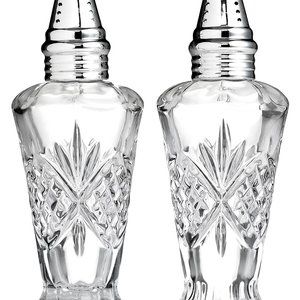 NWT / NWB Godinger Serveware, Dublin Salt and Pepper Shakers